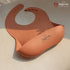 Silicone Baby Bib in Dusty Pink